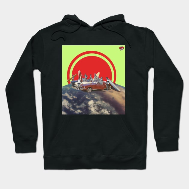 Holidays in the rising sun Hoodie by visionofbrain